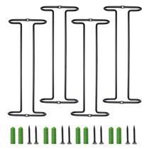 Rack de taças de vinho eastbao Under Cabinet Storage Black Metal Rack de taças de vinho eastbao Under Cabinet Storage Black Metal