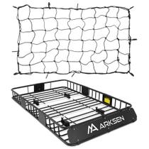 Rack de tejadilho Cargo ARKSEN Universal 68 x 99 x 15 cm 68 kg Aço Rack de tejadilho Cargo ARKSEN Universal 68 x 99 x 15 cm 68 kg Aço