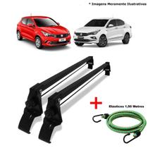 Rack de Teto + 2 Elásticos Fiat Argo e Cronos Ano 17/22 Rack de Teto + 2 Elásticos Fiat Argo e Cronos Ano 17/22