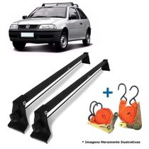 Rack de Teto Bagageiro + 2 Cintas Gol 2 Portas Bola G2 G3 G4