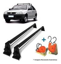 Rack De Teto Bagageiro + 2 Cintas Gol 2 Portas Bola G2 G3 G4