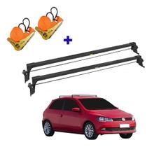 Rack De Teto Bagageiro + 2 Cintas Gol G6 2 Portas Ano 12/19