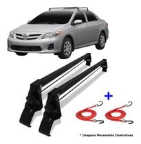 Rack De Teto Bagageiro + 2 Elasticos Corolla Ano 03/08