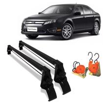 Rack De Teto Bagageiro Ford Fusion 2006 A 2010 E 2 Cintas Rack De Teto Bagageiro Ford Fusion 2006 A 2010 E 2 Cintas