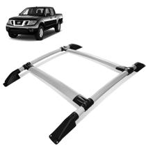 Rack De Teto Bagageiro Frontier 2008 a 2016 Prata Tubolar Rack De Teto Bagageiro Frontier 2008 a 2016 Prata Tubolar