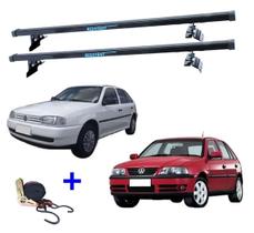 Rack De Teto Bagageiro Gol 4Pts Geração G3 E G4 + 1 Cinta Rack De Teto Bagageiro Gol 4Pts Geração G3 E G4 + 1 Cinta