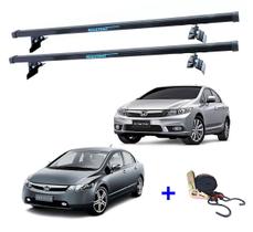 Rack De Teto Bagageiro Honda Civic 2006 Até 2014 + 1 Cinta