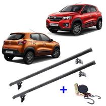 Rack De Teto Bagageiro Renalt Kwid 2017 Até 2022 + 1 Cinta Rack De Teto Bagageiro Renalt Kwid 2017 Até 2022 + 1 Cinta