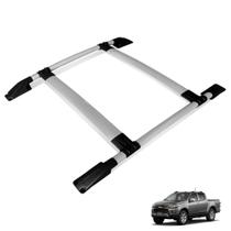 Rack de Teto Bagageiro S10 2012 a 2020 Tubolar Prata