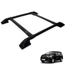 Rack De Teto Bagageiro Spin 2013 a 2019 Tubolar Preto