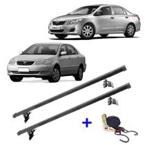 Rack De Teto Bagageiro Toyota Corolla 2002 A 2014 + 1 Cinta