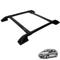 Rack De Teto Bagageiro Xsara Picasso 2000 a 2012 Tubolar Preto