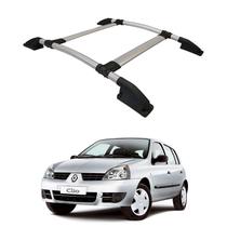 Rack De Teto Clio 2000 a 2009 2010 2011 2012 2013 2014 Prata Rack De Teto Clio 2000 a 2009 2010 2011 2012 2013 2014 Prata