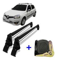 Rack De Teto Clio 4 Portas 2001 Até 2012 Bagageiro + 1 Cinta