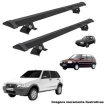 Rack De Teto Esportivo Fiat Uno Mille 4 Ports Bagageiro