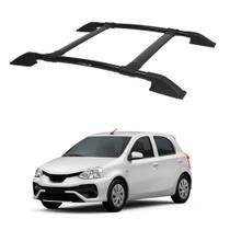 Rack de Teto Etios Hatch 2013 em diante Preto - CCF