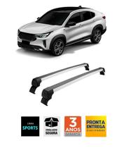 Rack de Teto Fiat Fastback Aluminio Prata