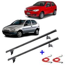 Rack De Teto Fiat Palio 2 Portas 1996 A 2015 + 2 Elásticos