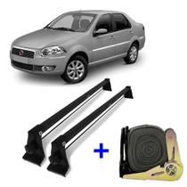Rack de Teto Fiat Siena 1999 até 2016 Vhip e Cinta Catraca Rack de Teto Fiat Siena 1999 até 2016 Vhip e Cinta Catraca