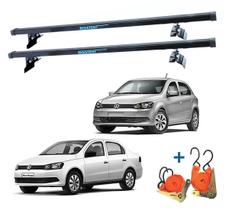 Rack De Teto Gol e Voyage G5 E G6 4Portas + 2 Cintas Catraca Rack De Teto Gol e Voyage G5 E G6 4Portas + 2 Cintas Catraca