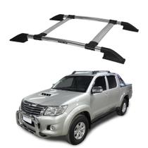 Rack de Teto Hilux 2005 2006 2007 2008 2009 a 2015 Alumínio