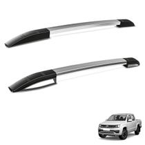 Rack de Teto Longarina Amarok 2010 a 2025 Elite Aluminio Polido Bepo