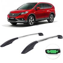 Rack de teto longarina anodizada honda cr-v 2015 em diante