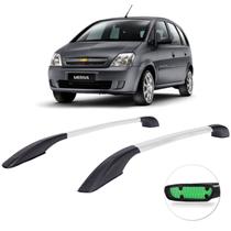 Rack de teto longarina prata gm meriva