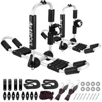 Rack de Teto para Caiaque ARTIPOLY 4 em 1 com Suporte para Remo