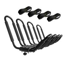 Rack de teto para caiaque HIGHRAZON tipo J, reforçado, com cordas Rack de teto para caiaque HIGHRAZON tipo J, reforçado, com cordas