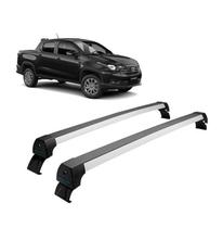 Rack de Teto Prata Nova Fiat Strada Cab. Dupla Sem Longarina