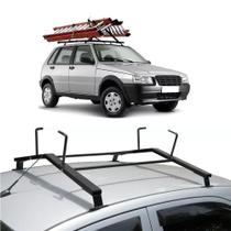 Rack de Teto Suporte Escadas Fiat Uno Fire Mille 4 Portas Todos Anos Rack de Teto Suporte Escadas Fiat Uno Fire Mille 4 Portas Todos Anos