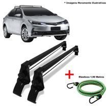 Rack de Teto Toyota Corolla 2014 até 2019 e 1 Elástico Corda