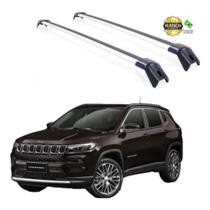 Rack de Teto Travessa Bagageiro Jeep Compass 2016 à 2024 Acoplada Rack de Teto Travessa Bagageiro Jeep Compass 2016 à 2024 Acoplada