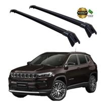 Rack de Teto Travessa Bagageiro Jeep Compass 2016 à 2024 Acoplada