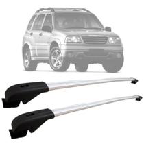 Rack De Teto Travessa Chevrolet Tracker 2001 a 2012 Alumínio MN-328 Preto MN-329 Prata MN Travessas