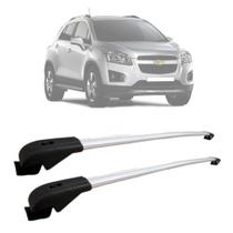 Rack De Teto Travessa Chevrolet Tracker 2013 a 2016 Aluminio MN-366 Preto MN-367 Prata MN Travessas