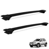 Rack de Teto Travessa Duster 2012 a 2015 Alumínio Preto Larga