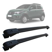 Rack De Teto Travessa Fiat Mobi Way Aluminio MN-248 Preto MN-249 Prata MN Travessas Rack De Teto Travessa Fiat Mobi Way Aluminio MN-248 Preto MN-249 Prata MN Travessas