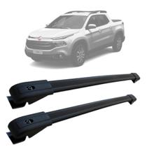 Rack De Teto Travessa Fiat Toro 2016 a 2022 Aluminio MN-244 Preto MN-245 Prata MN Travessas