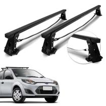 Rack de Teto Travessa Fiesta Hatch Sedan 2005 a 2014 Aço Long Life