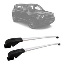 Rack De Teto Travessa Jeep Renegade 2014 a 2022 Aluminio MN-1700 Preto MN-1701 Prata MN Travessas Rack De Teto Travessa Jeep Renegade 2014 a 2022 Aluminio MN-1700 Preto MN-1701 Prata MN Travessas