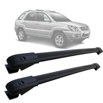 Rack De Teto Travessa Kia Sportage 2004 a 2011 Alumínio MN-402 Preto MN-403 Prata MN Travessas Rack De Teto Travessa Kia Sportage 2004 a 2011 Alumínio MN-402 Preto MN-403 Prata MN Travessas