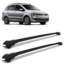 Rack de Teto Travessa Larga SpaceFox 2005 em diante Preta Projecar - VW-115