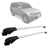 Rack De Teto Travessa Mitsubishi Pajero Full 2004 a 2011 Aluminio MN-3011 Preto MN-3012 Prata