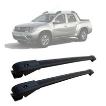 Rack De Teto Travessa Renault Duster Oroch 2016 a 2022 Aluminio MN-4014 Preto MN-4015 Prata - MN Travessas