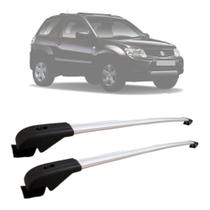 Rack De Teto Travessa Suzuki Gran Vitara 2006 a 2015 Aluminio MN-1502 Preto MN-1503 Prata Rack De Teto Travessa Suzuki Gran Vitara 2006 a 2015 Aluminio MN-1502 Preto MN-1503 Prata
