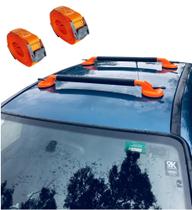 Rack De Teto Universal Com 4 Ventosas + 2 Cintas De Presilha