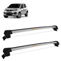 Rack De Teto Uno Vivace 2011 a 2019 2 Pts Alumínio Prata Rack De Teto Uno Vivace 2011 a 2019 2 Pts Alumínio Prata