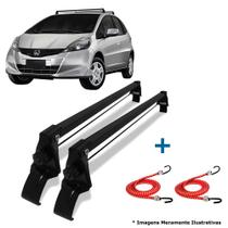 Rack De Teto Vhip Honda Fit 2003 Ate 2014 + 2 Elástico Carga